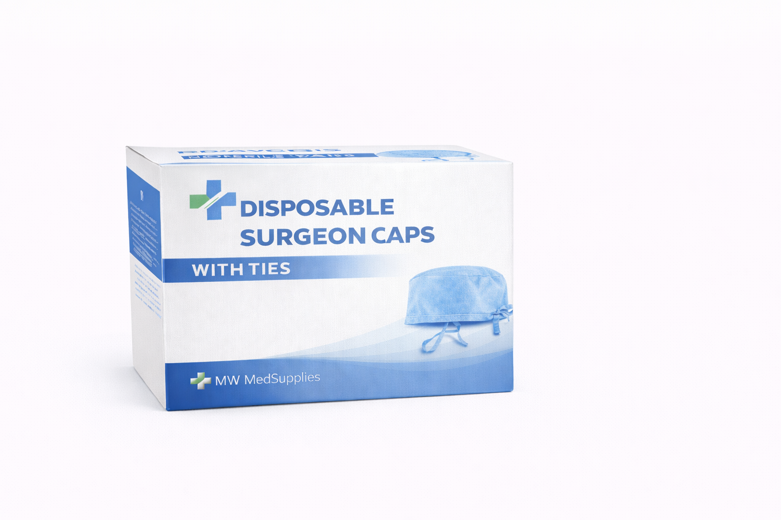 Disposable Surgeon Caps with Ties