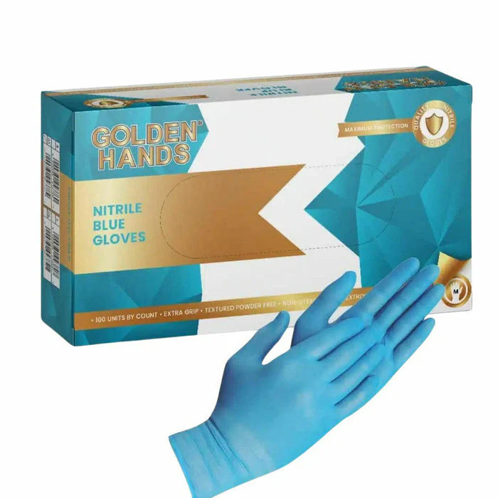 Golden Hands Nitrile Gloves Small