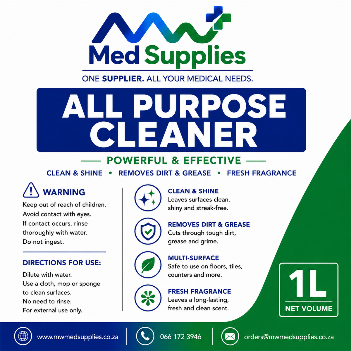 All Purpose Cleaner 1L