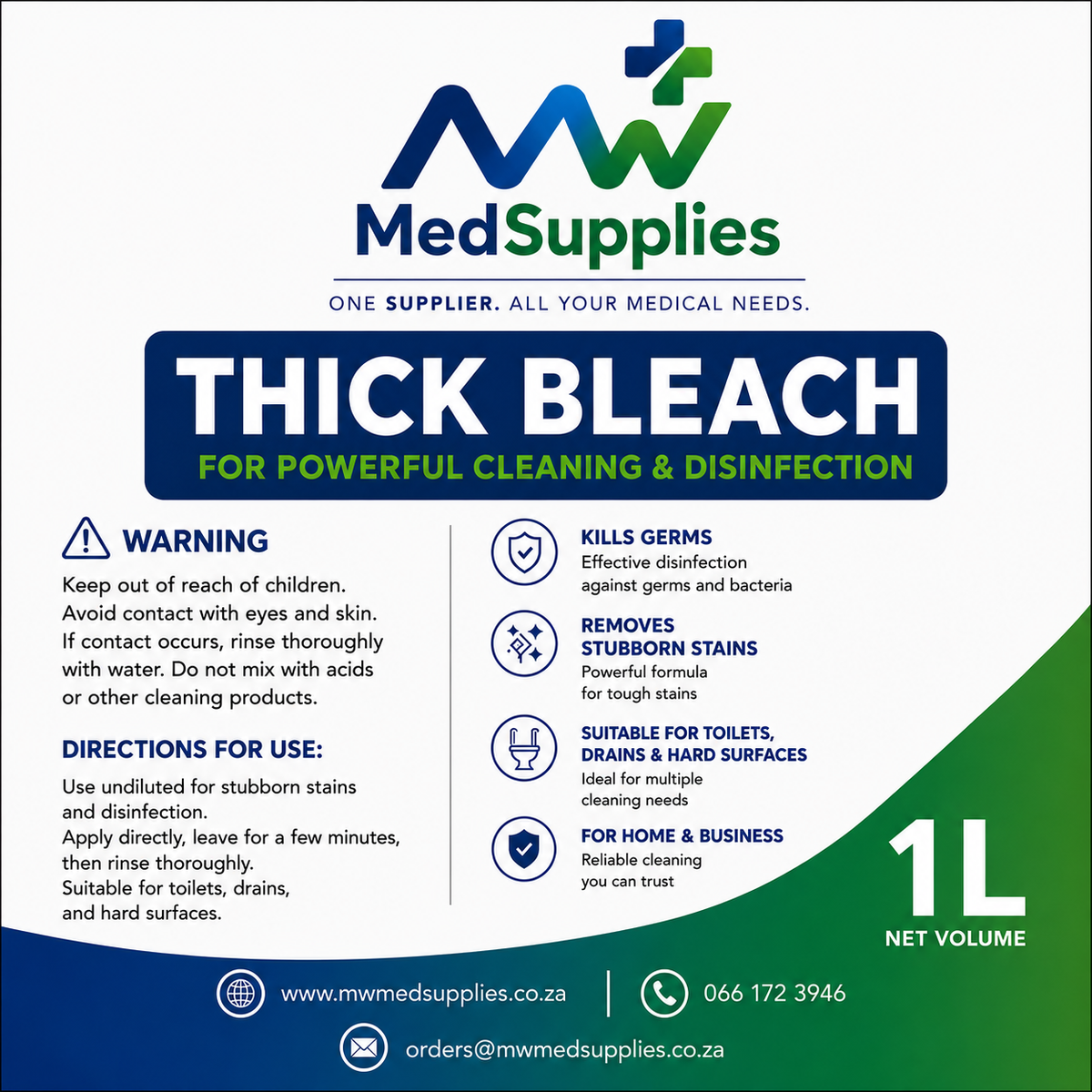 Thick Bleach 1L