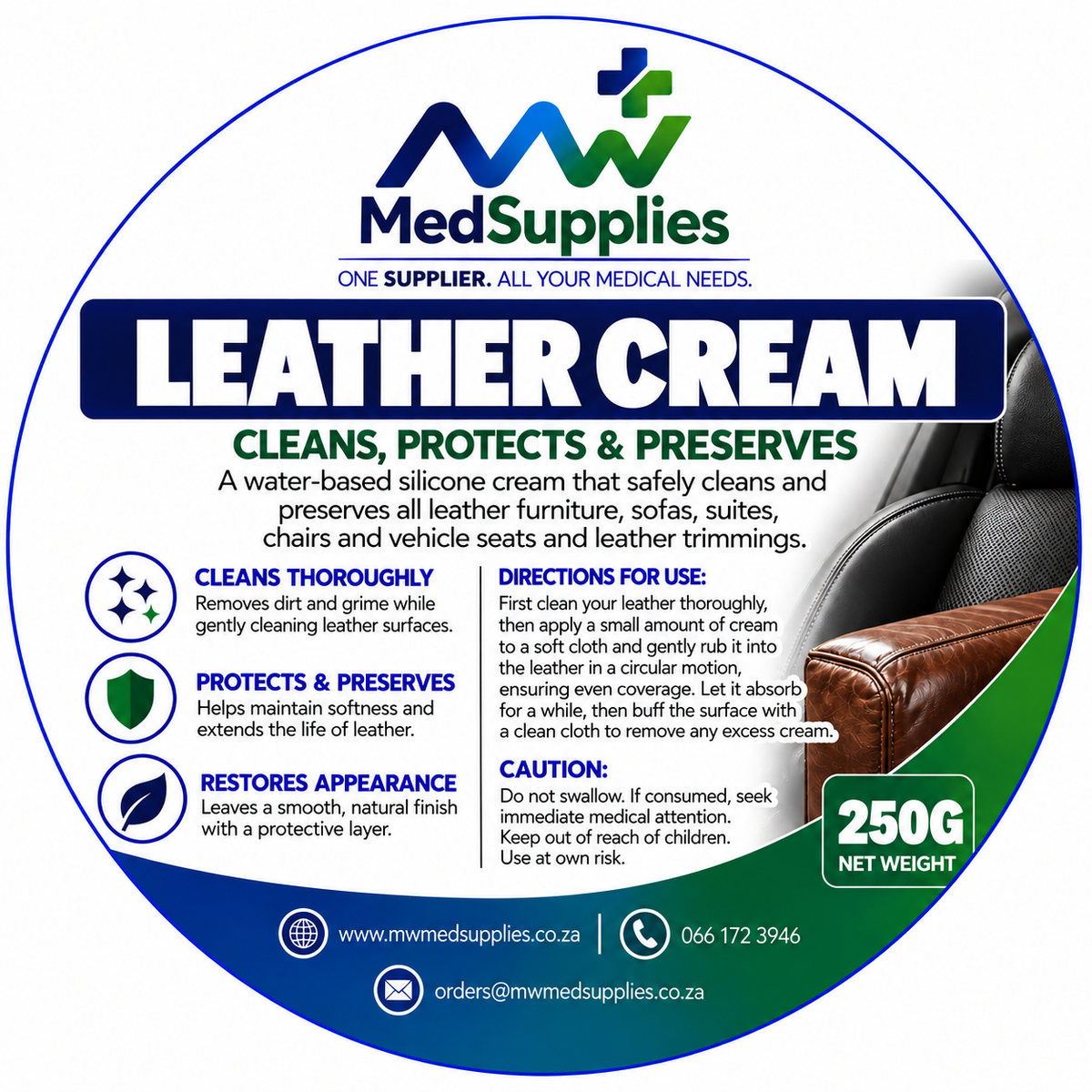 Leather Cream 250g