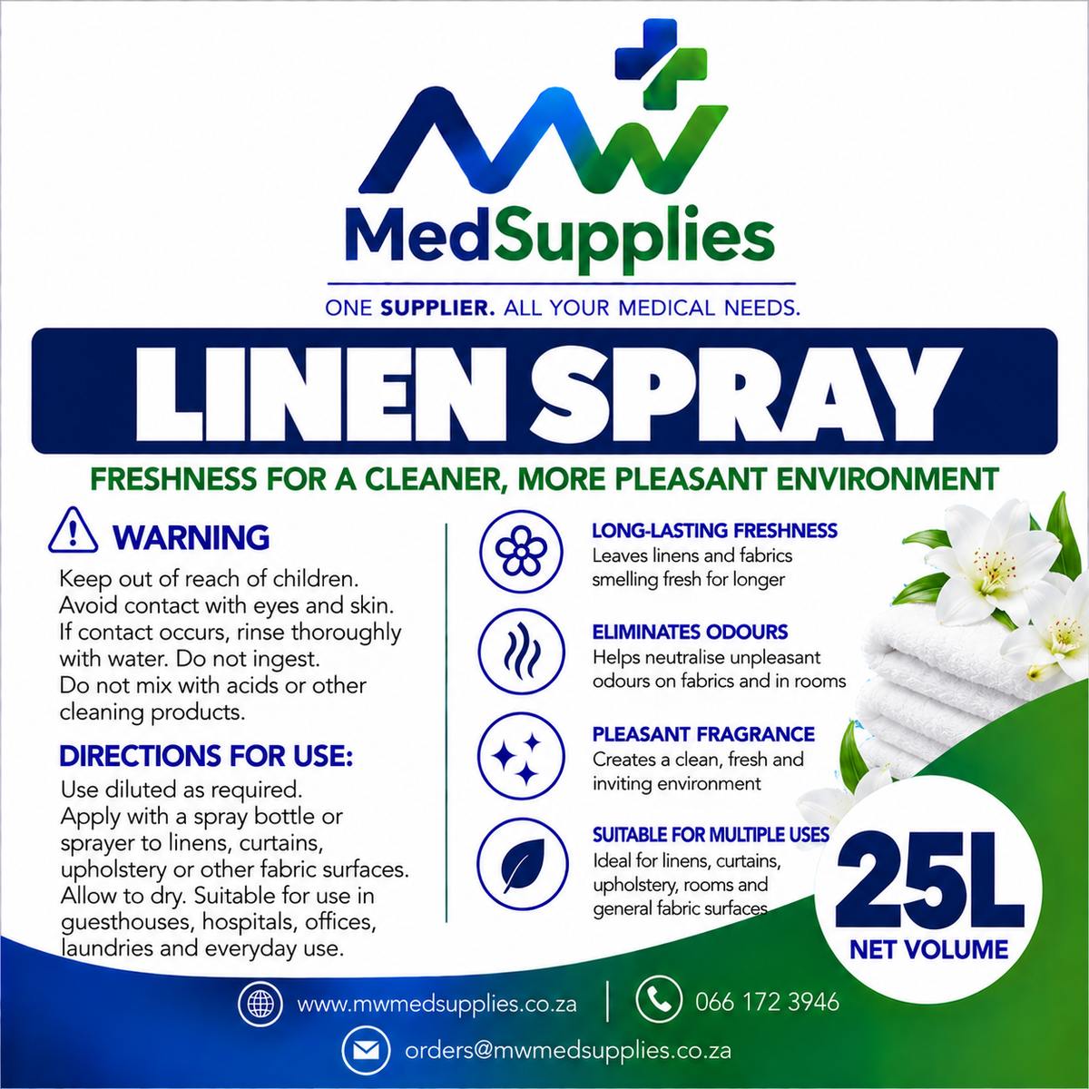 Linen Spray 25L