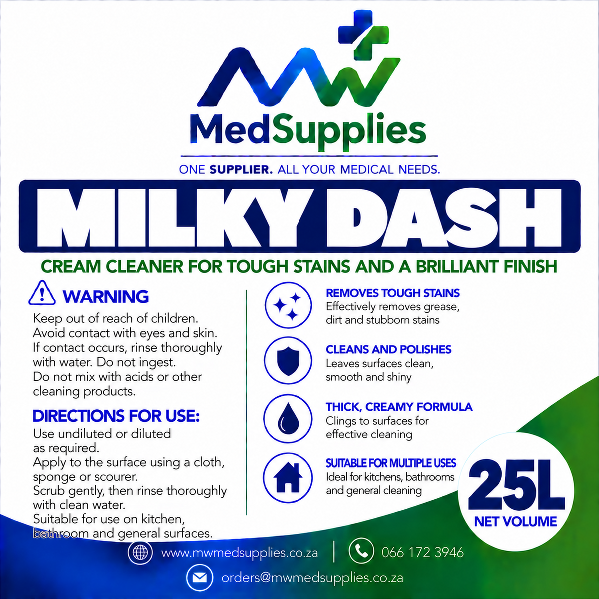 Milky Dash 25L