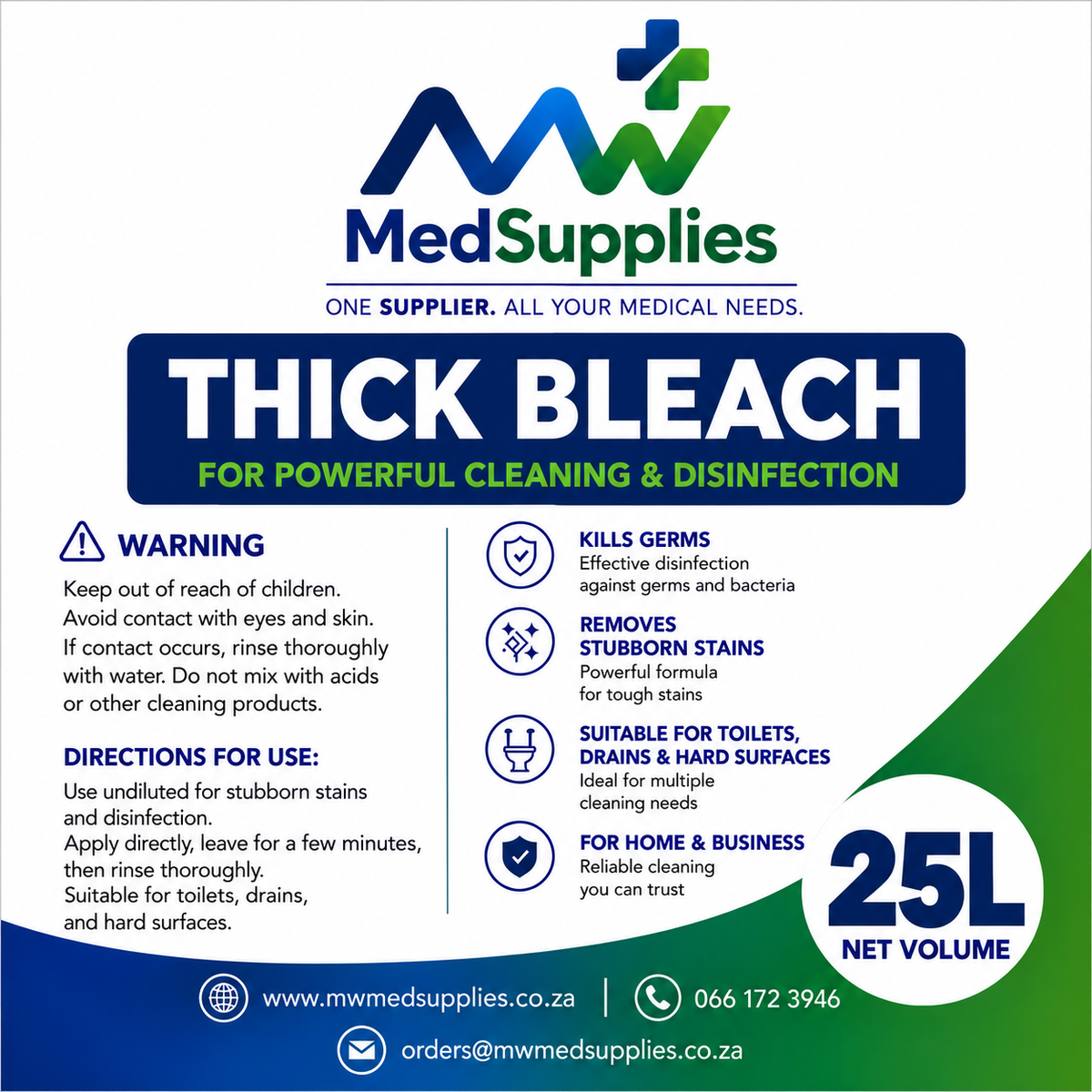 Thick Bleach 25L