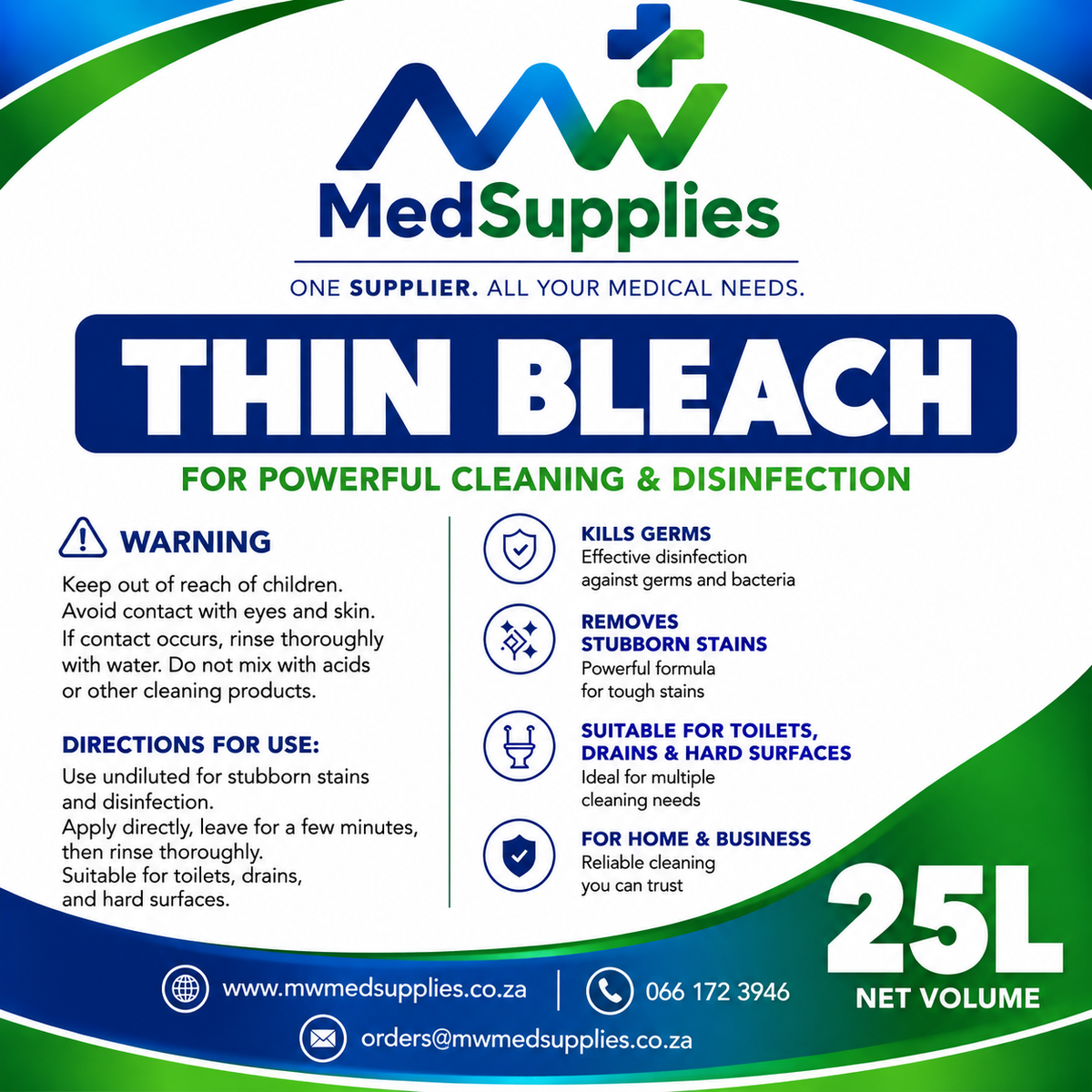 Thin Bleach 25L