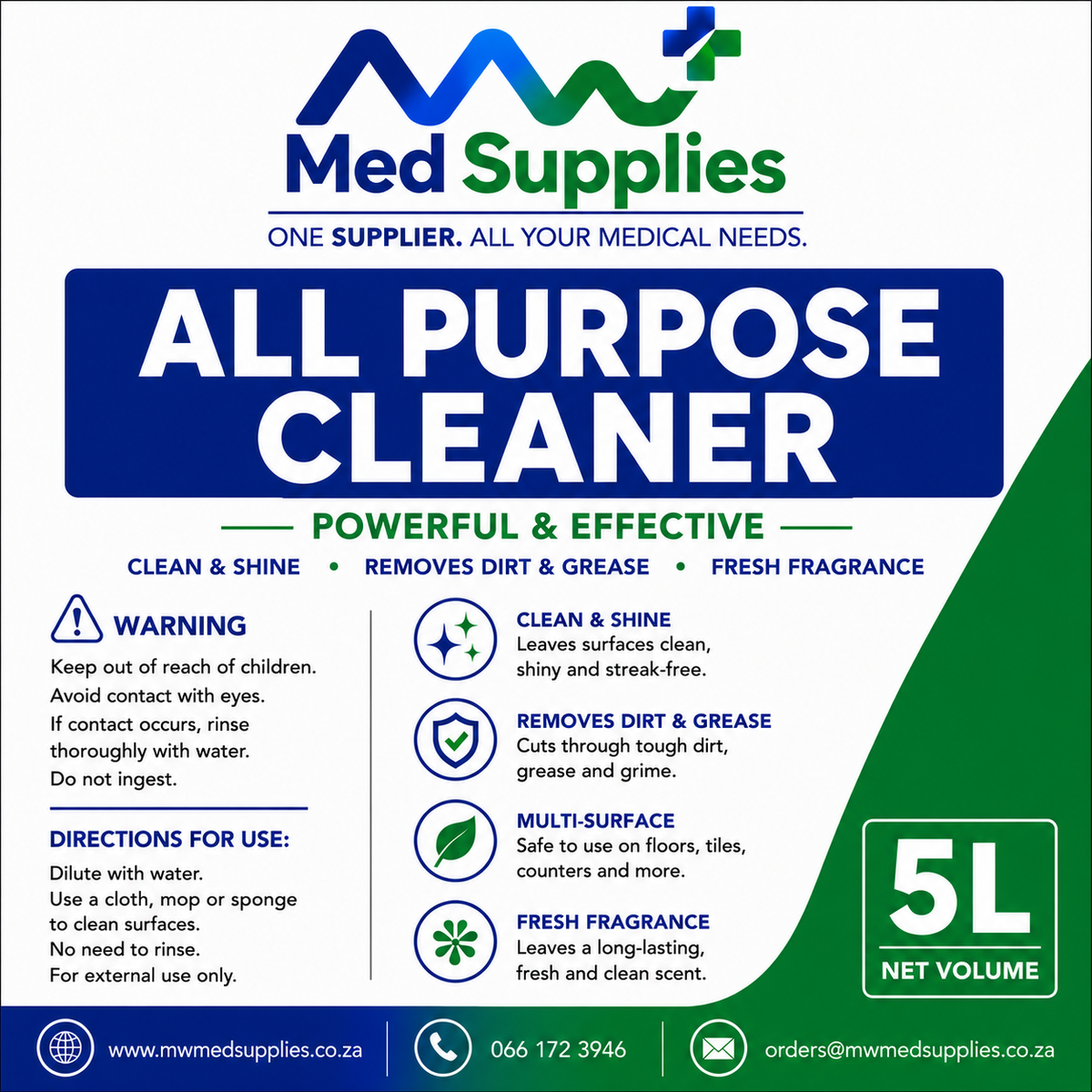 All Purpose Cleaner 5L