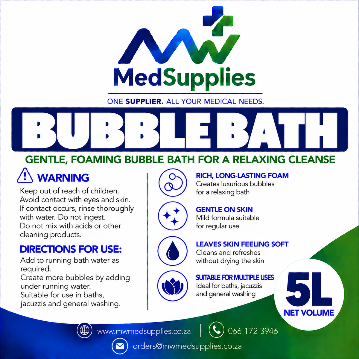 Bubble Bath 5L