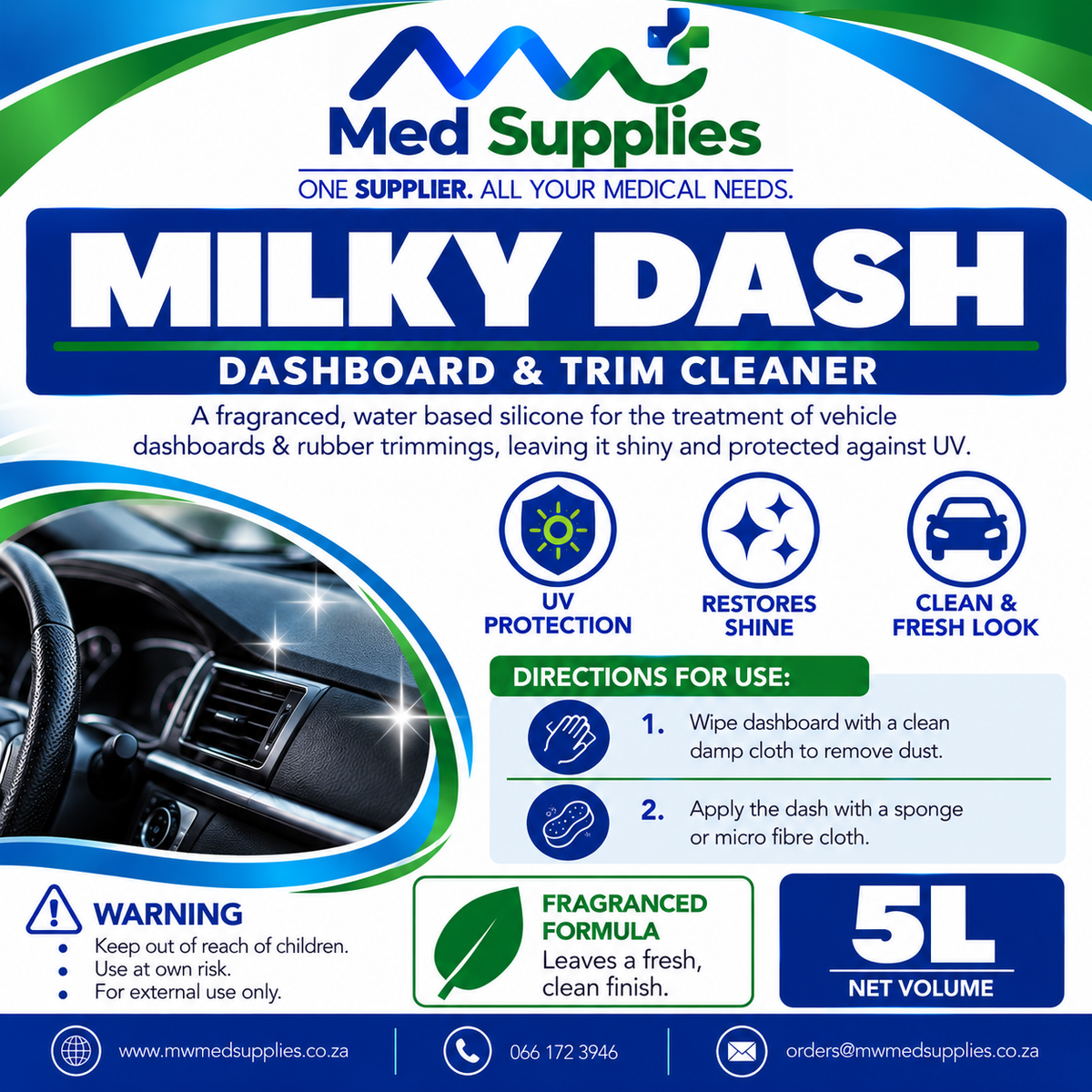 Milky Dash 5L