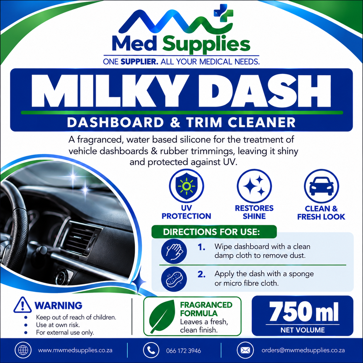 Milky Dash 750ml