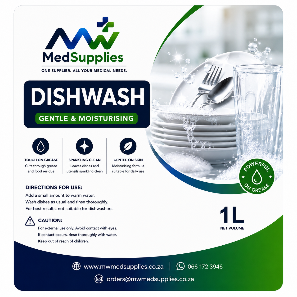 Dishwash Liquid 1L