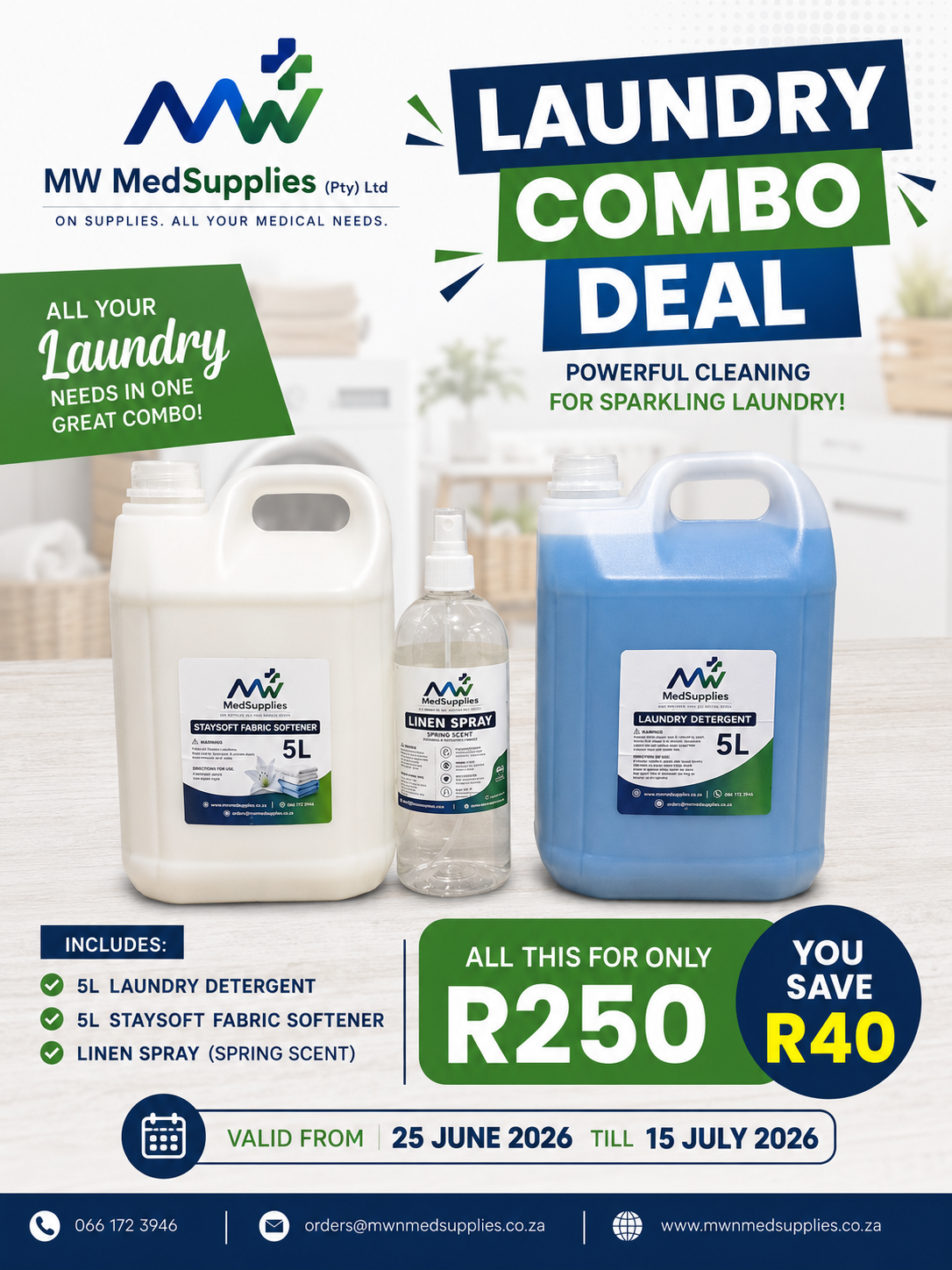 Laundry Combo Deal