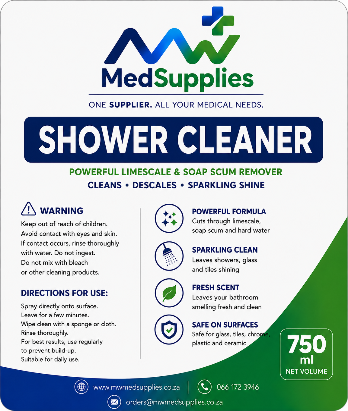 Shower Cleaner 750ml
