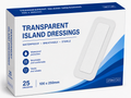 Transparent Island Dressing 100x250mm 25's