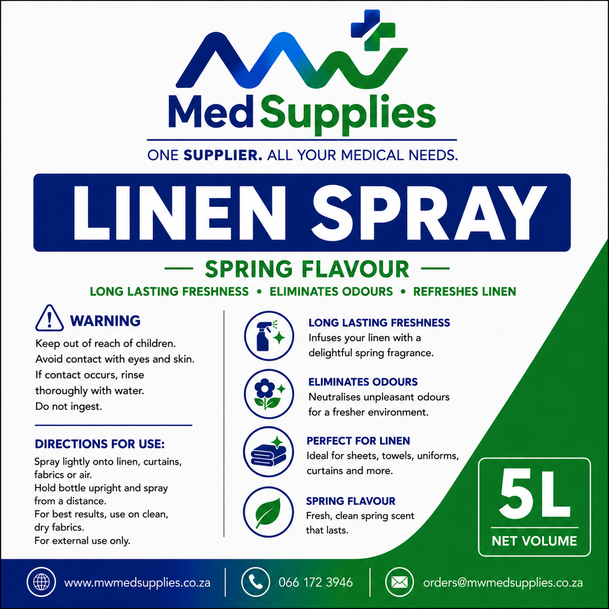 Linen Spray 5L