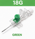 IV Cannula 18G Green