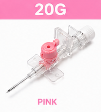 IV Cannula 20G Pink