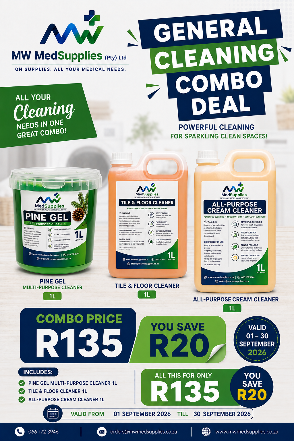 Cleaning Combo Deal