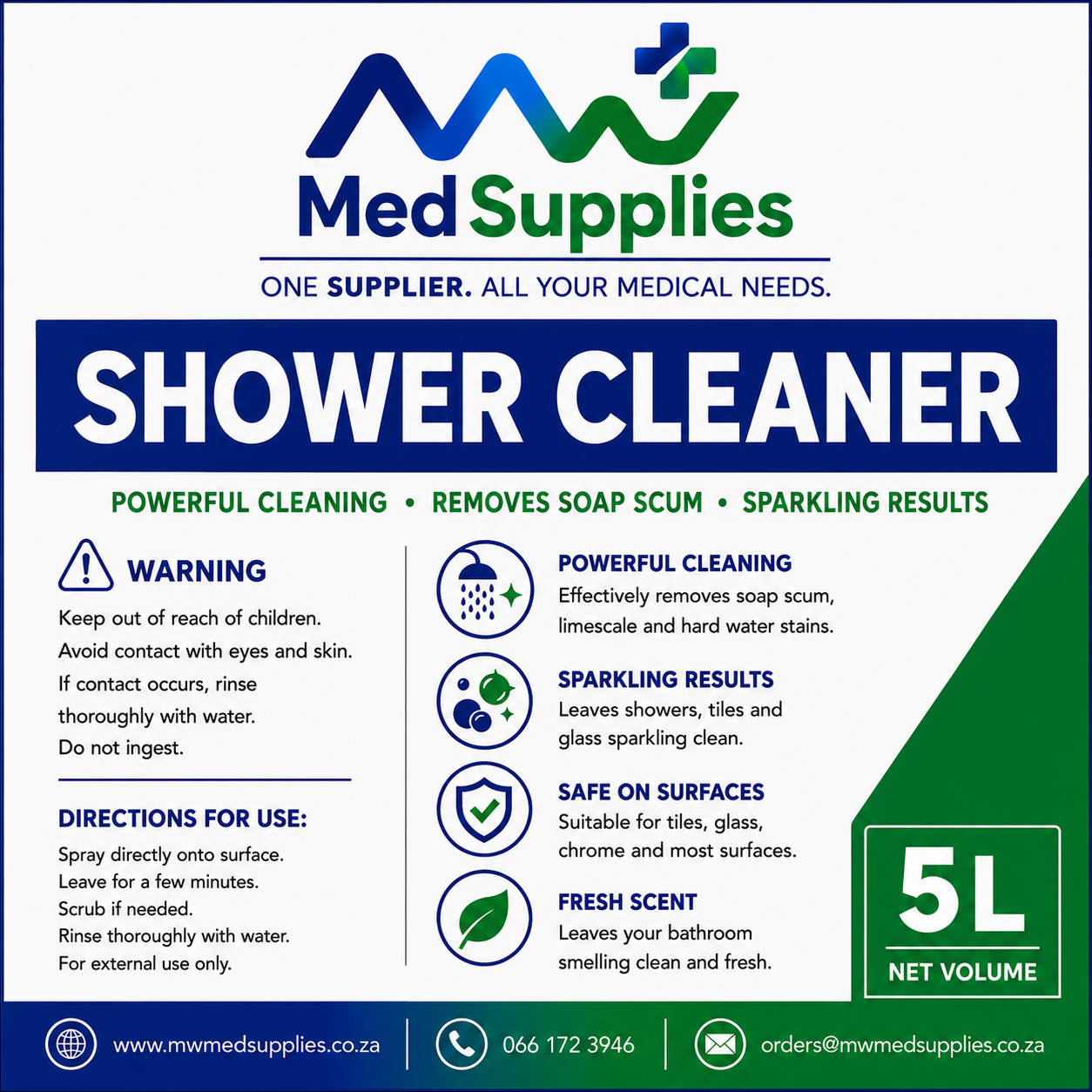 Shower Cleaner 5L